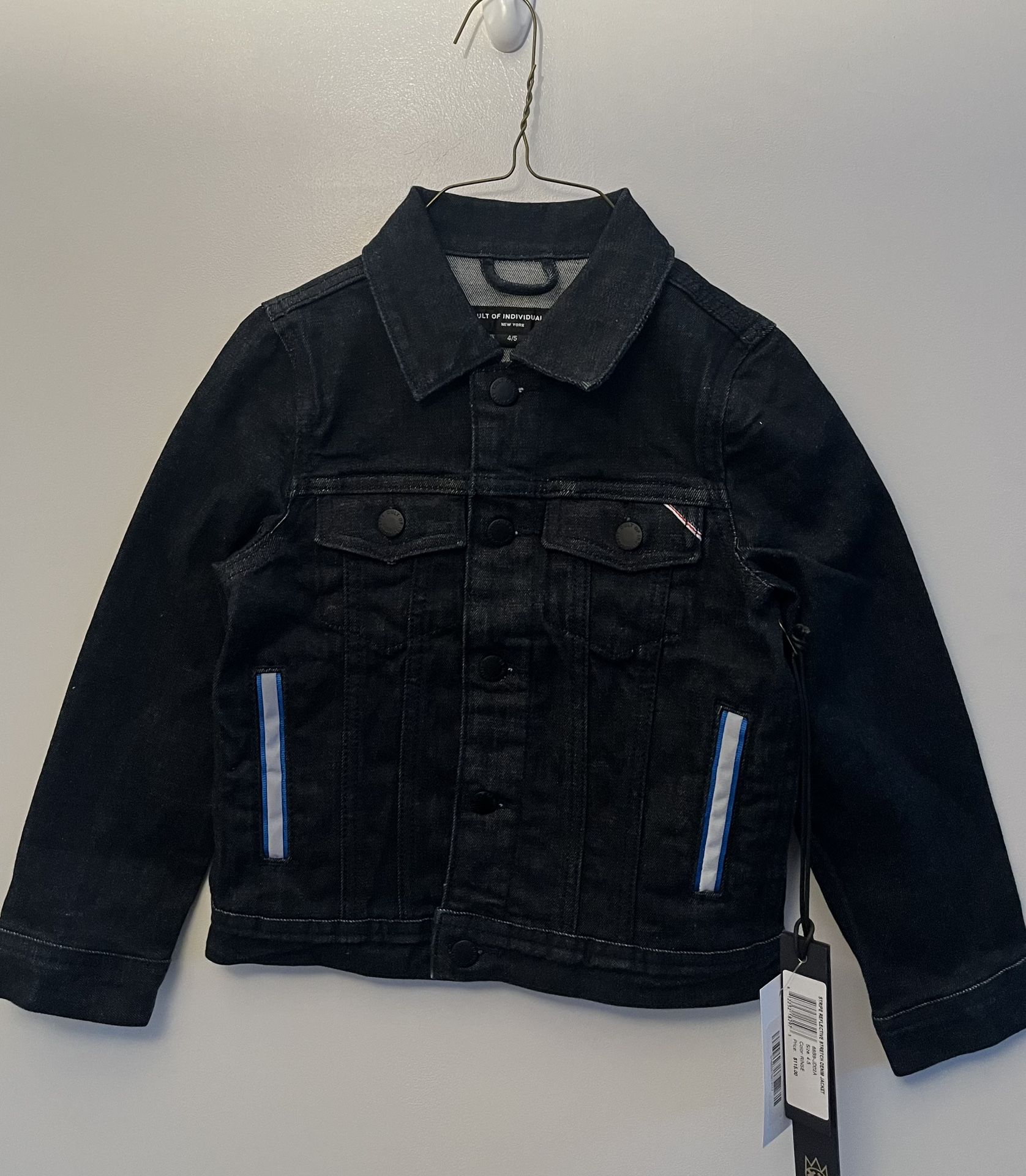Cult Of Individuality Stripe Reflective Jacket 4-5T