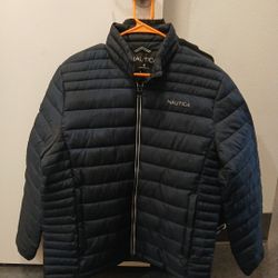 Nautica men's lightweight quilted puffer jacket size Medium