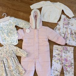 Girl’s Lot 6-12 Months Gap, Old Navy, Laura Ashley
