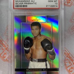 Mint 10 Muhammad Ali Prismatic