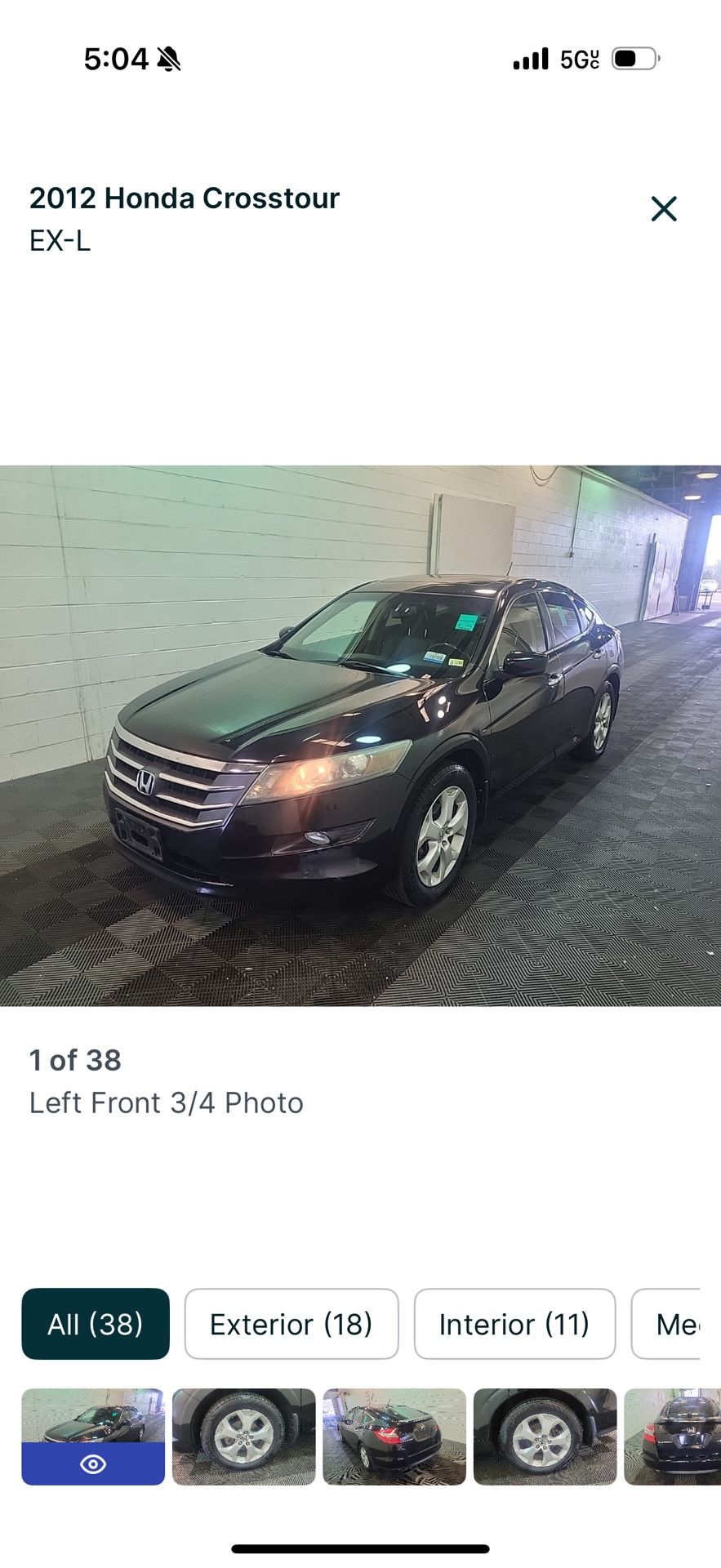 2012 Honda Crosstour