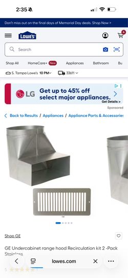 Never used recirculation kit