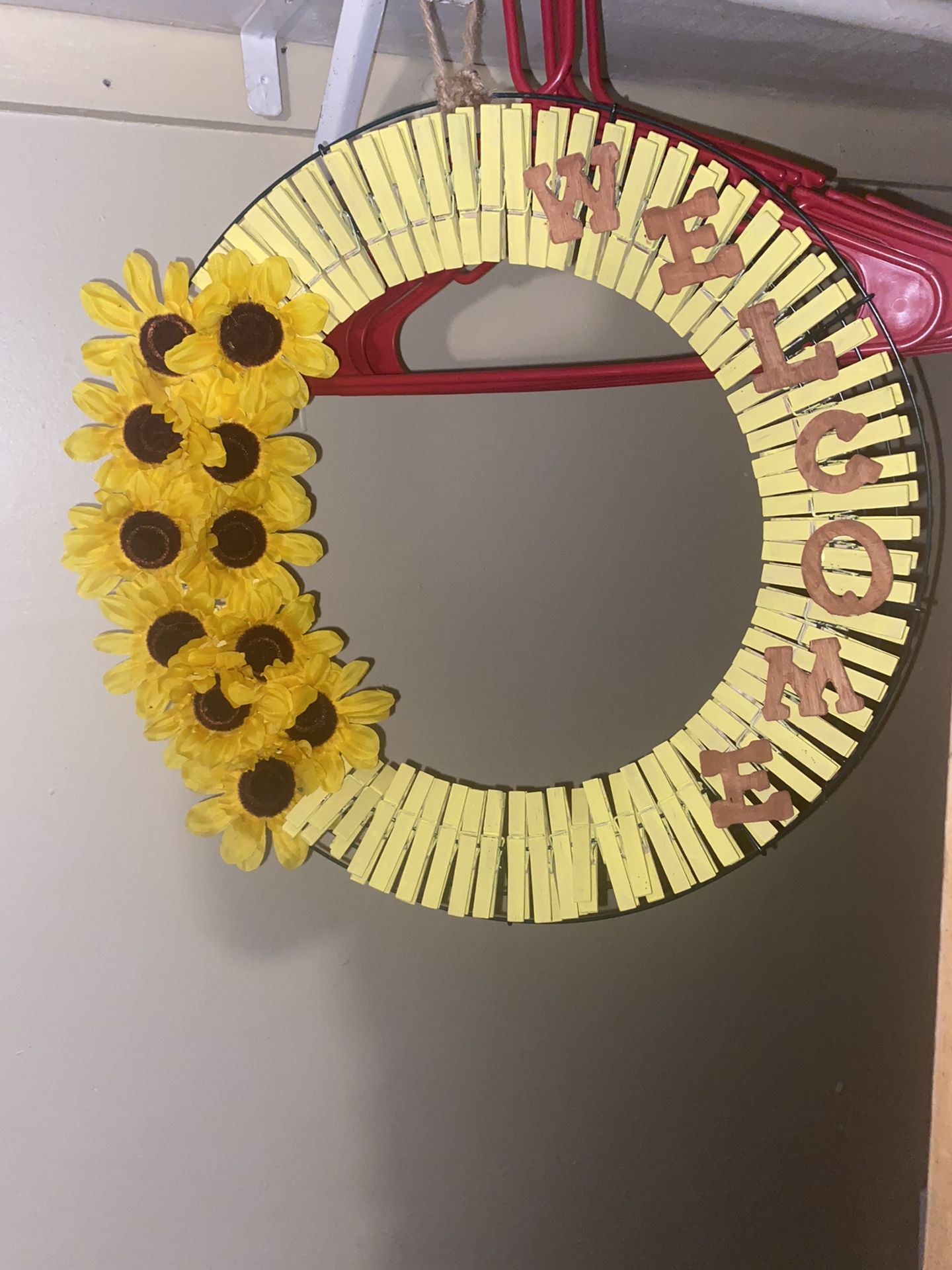 Handmaid Sunflower Wreath