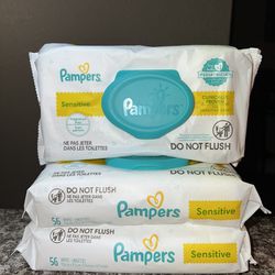 Pampers Baby Wipes 56ct Set