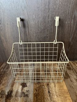 Over-the-Door Wire Storage Basket