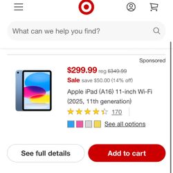 Apple iPad(A16)  128GB  11inch 