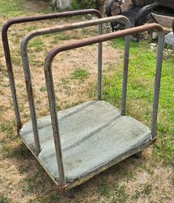 Rolling 3 Bar Extra Heavy Duty Panel Cart