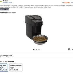 Pet Automatic Pet Feeder