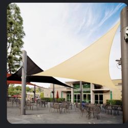 32’ Triangle Shade Sail