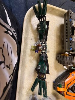 Lego hawk flying machine with mini figure