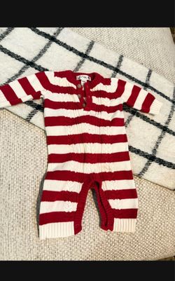 Mameluco Navideño Talla 0/3 Meses Como Nuevo $10