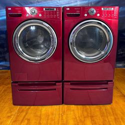 LG Washer And Electric Dryer Free deliver and install 6 Month Warranty
