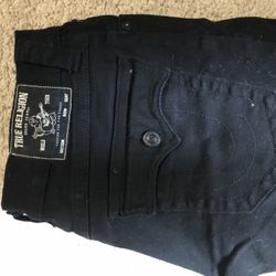 True Religion Designer jeans (All black)