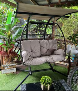 Double Egg swing Chair 