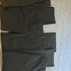 3 pairs Black dress pants