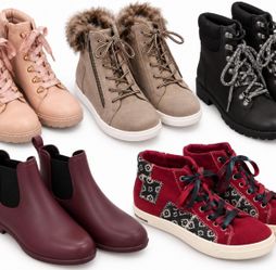 5 pairs of shoes
