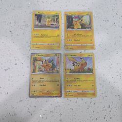 Pikachu 4 Pack