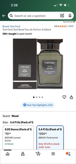 TOM FORD-OUD WOOD