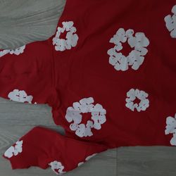 denim tears hoodie white and black size medium  #denimtears #mens