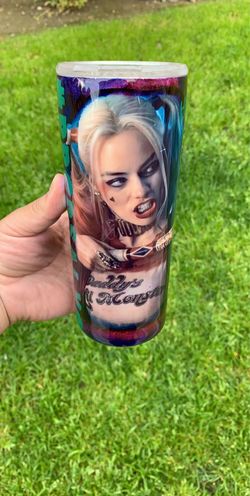 Custom Tumbler, Termos Personalizados, Harley quinn Joker