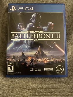 Star Wars Battlefront 2 PS4 Game. Read Discription!