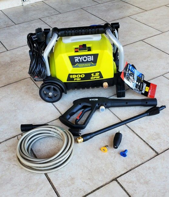 RYOBI Electric Pressure Washer 1900 PSI