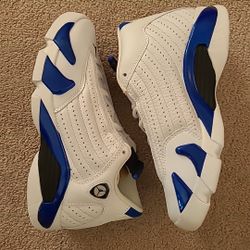 Air Jordan Retro 14 " Hyper Royal " Size 5.5wmns/4 Youth 