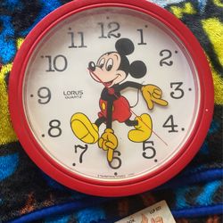 Vintage Mickey Mouse Clock