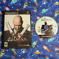 Hitman Contracts Sony Playstation 2 PS2 Game Disc Case Artwork