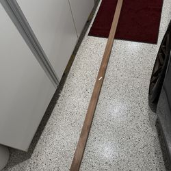 Walnut Wood 2.5” X 2.5” X 98”