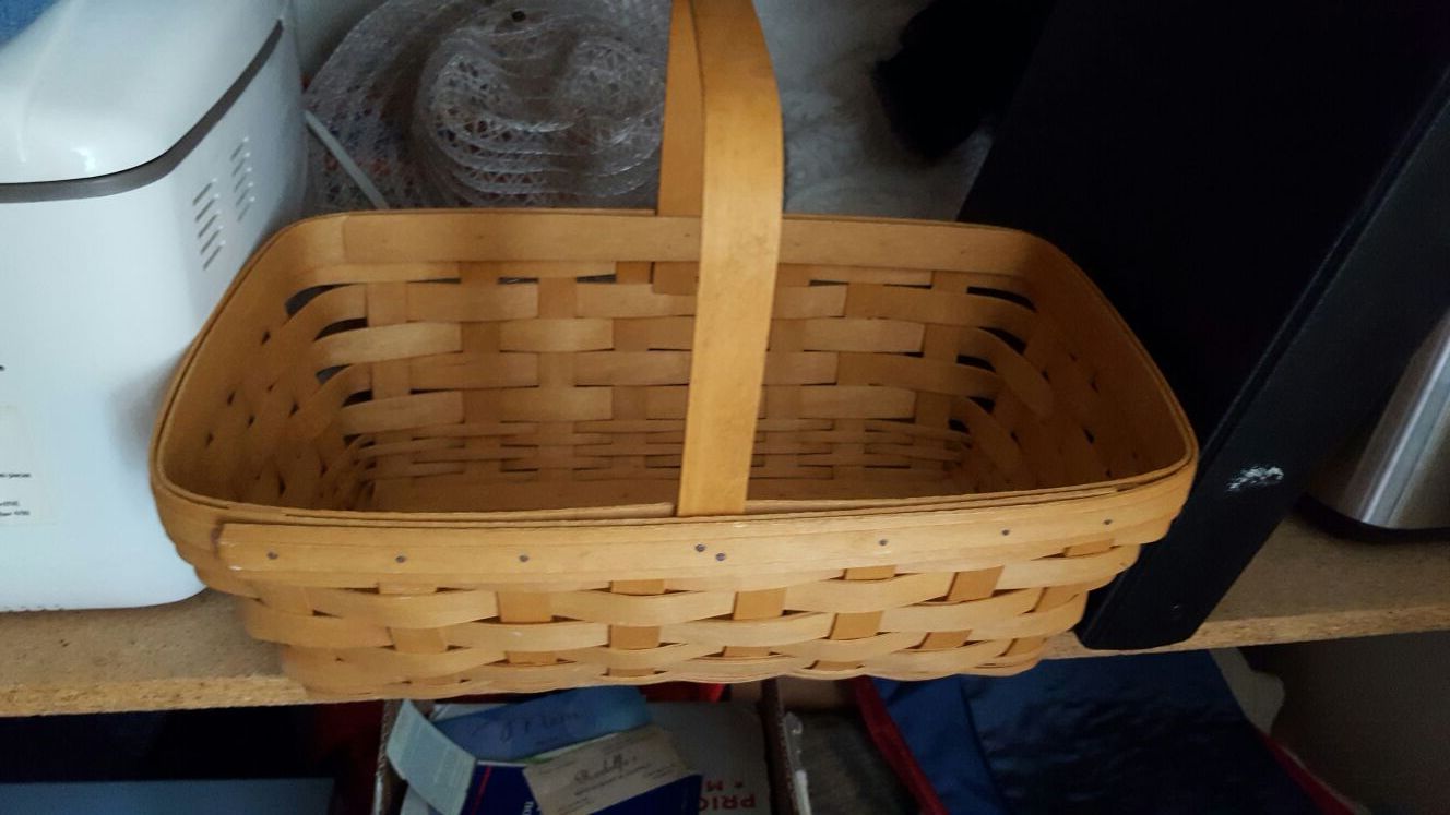 Longaberger Basket. 15 " long. 5 deep