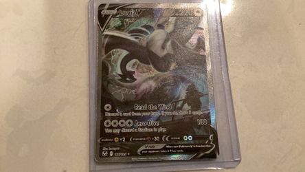 Lugia v full art  with trainer