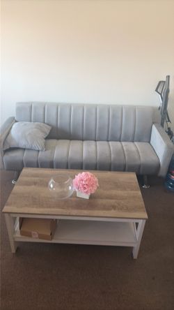 Sofa and coffee table
