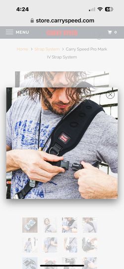 CARRY SPEED CAMERA STRAP