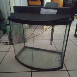 Aquarium Fish 20x18 Bubble Tank SET LARGE comes with Pump ,Lights And Filter
