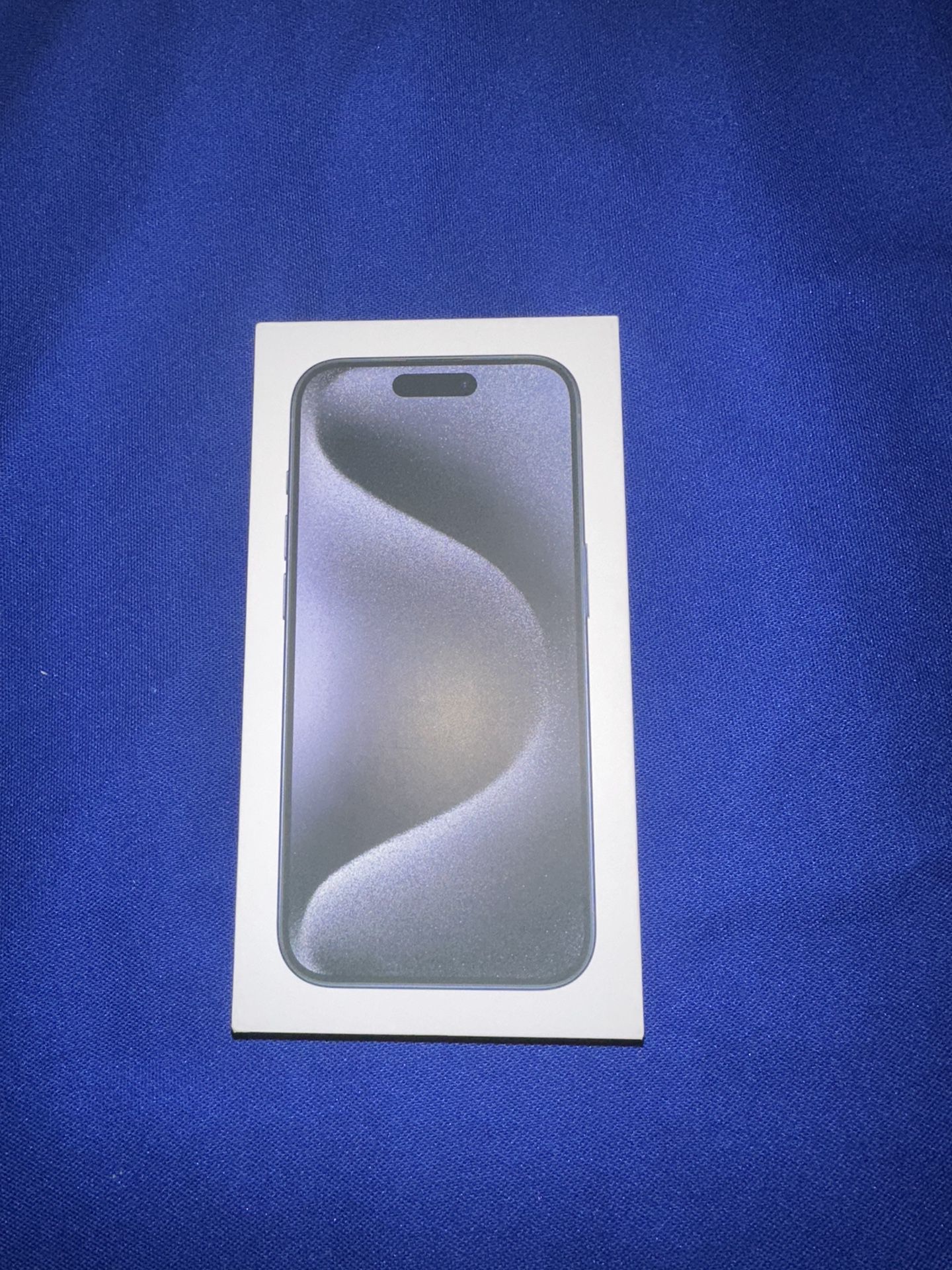 Unlocked Apple iPhone 15 Pro Blue 256gb Titanium 