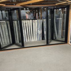 16’ Aluminum Bifold Door