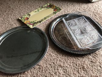 Four Christmas/Party Serving Trains for $2