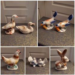 Assorted Animals Figurine Decor $35 For All 