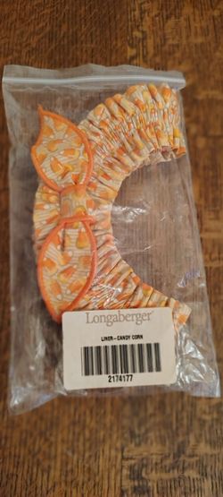 Longaberger Halloween basket garter