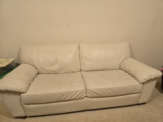 Leather Ikea Couch