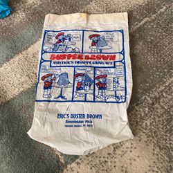 Vintage “Buster Brown” Shoe Bag From Glendale Heights Illinois 