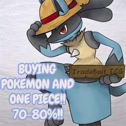 BUYING POKEMON AND ONE PIECE!! 