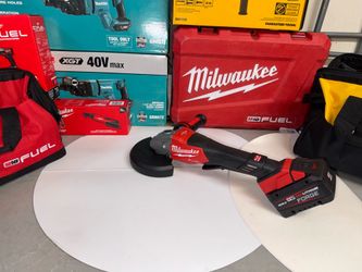 Grinder Milwaukee 6” and battery  xc8