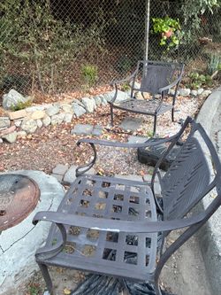 Iron chairs