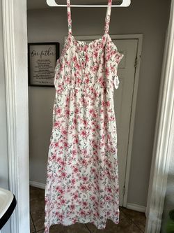 Plus Size Floral Dress