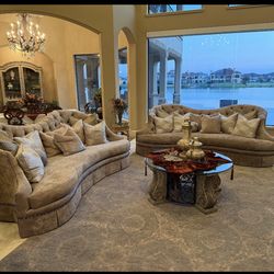 Marge Carson Noel Formal Couch 