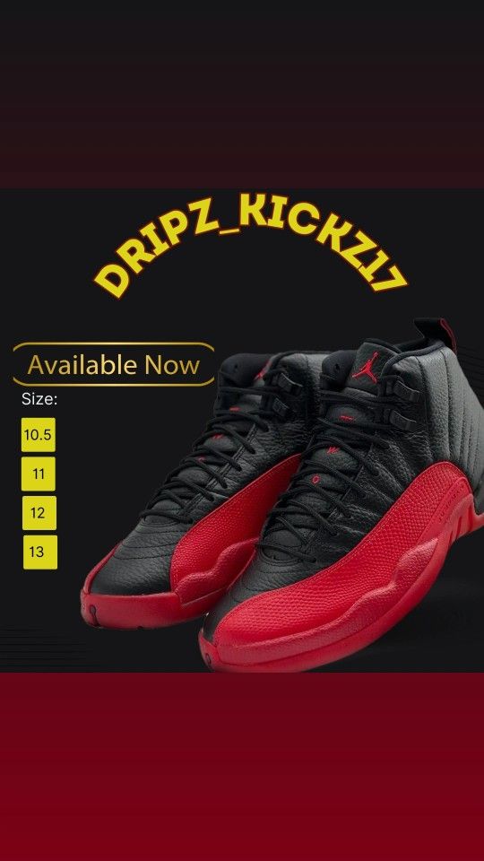 Jordan 12 Retro Flu Game