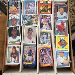 3200 Count Box Baseball Cards 1988 Through 1991 Donruss Score Fleer Topps 