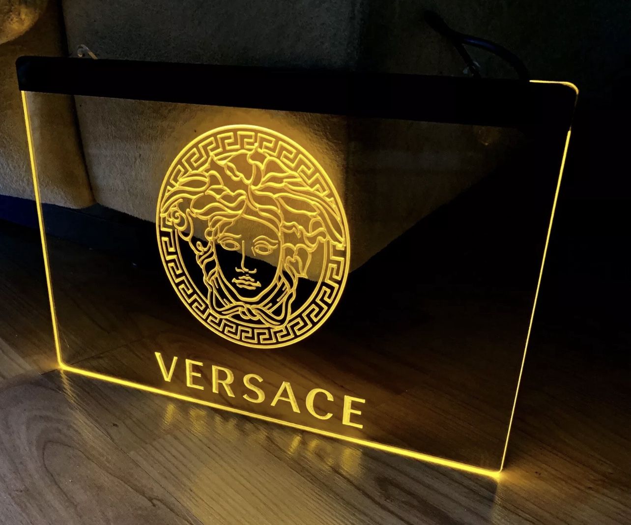 LED NEON GOLD LIGHT SIGN 8x12